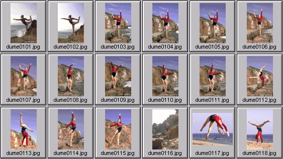 heidi moneymaker - photos - gymnastics on the beach