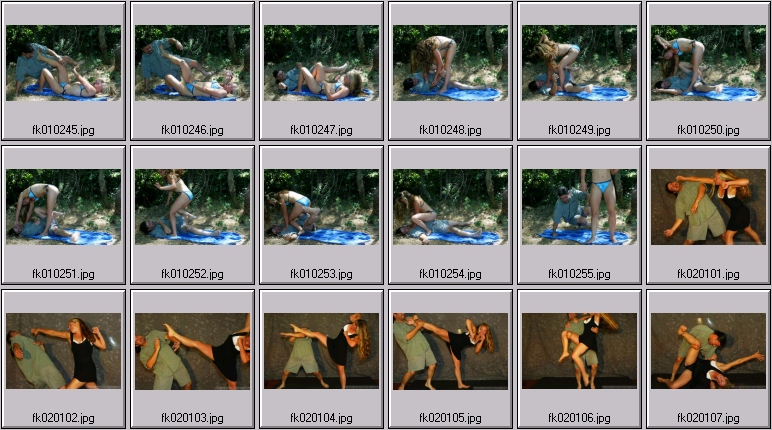 Martial Arts Photos - female kombat