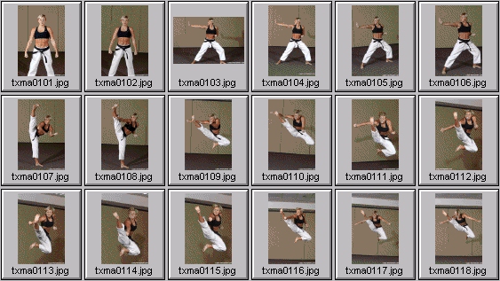 womens martial arts photos