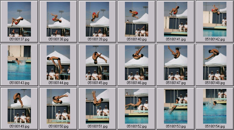 men's springboard diving stock photos