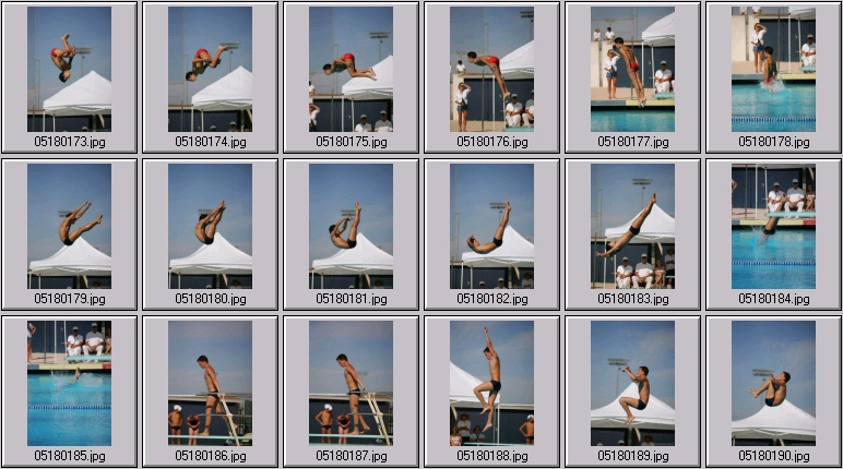 men's springboard diving stock photos