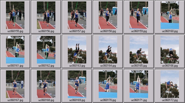 women's polevaulting