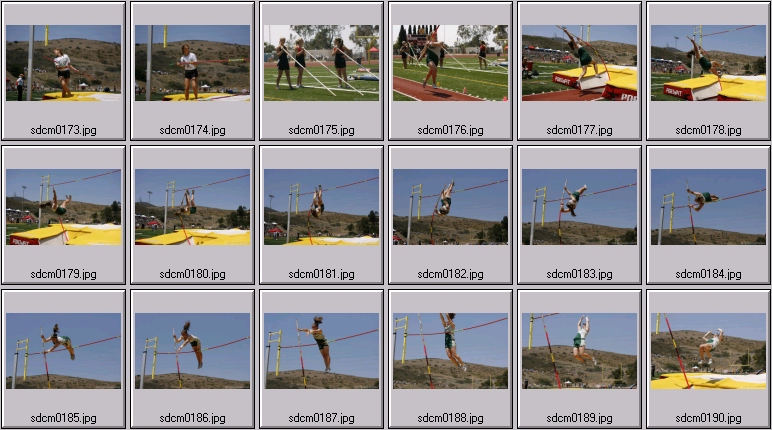 women's polevaulting