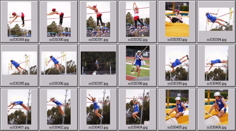 women's polevaulting