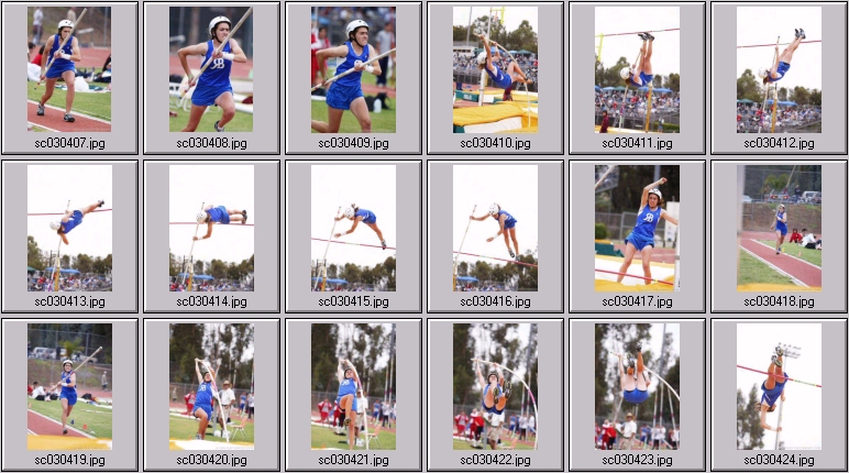 women's polevaulting