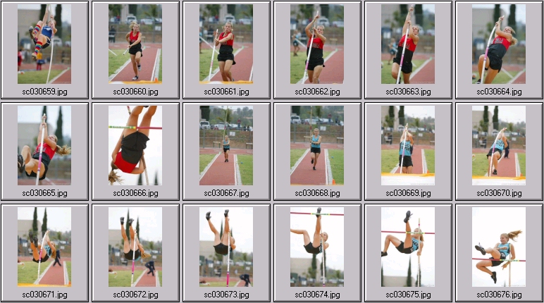 women's polevaulting
