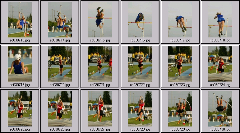 women's polevaulting