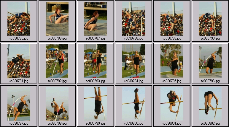 womens polevaulting
