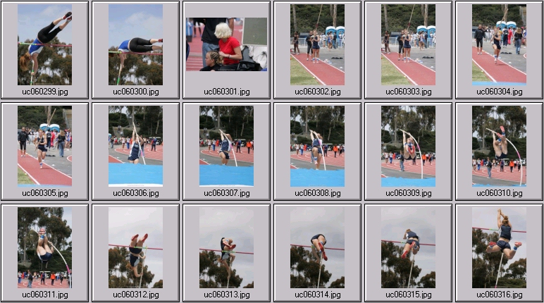 women's polevaulting