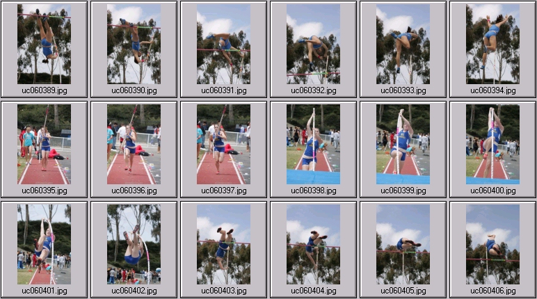 women's polevaulting