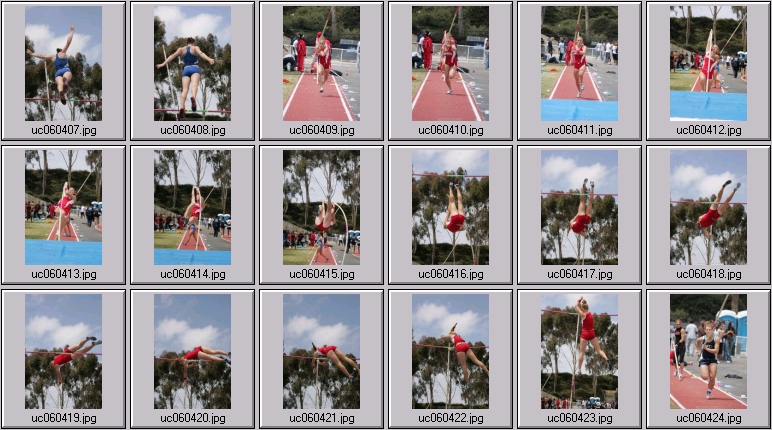 women's polevaulting