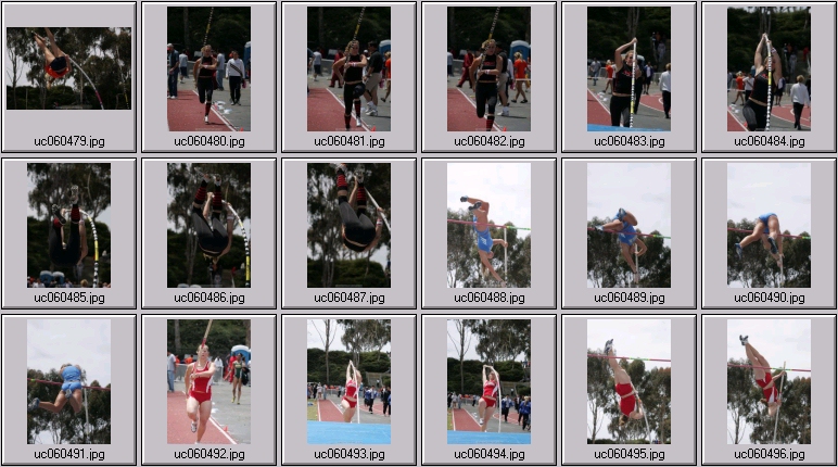 women's polevaulting