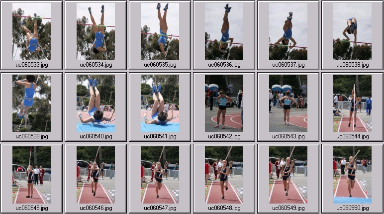 women's polevaulting