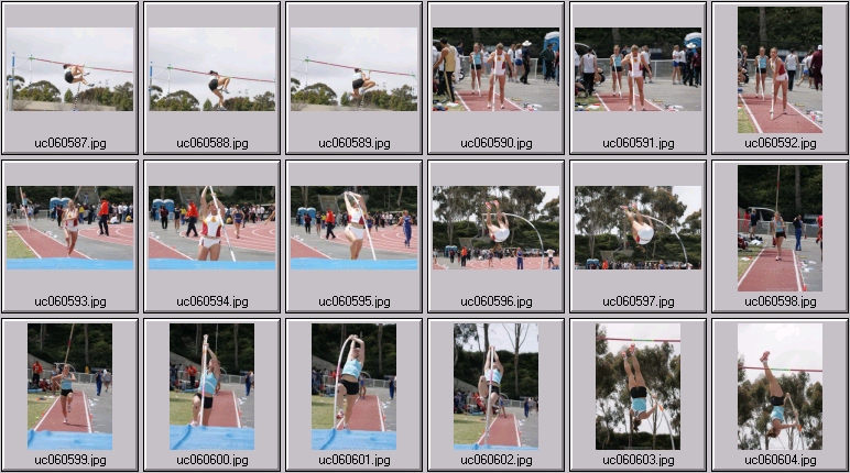 women's polevaulting