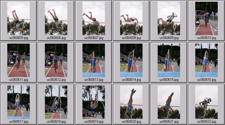 women's polevaulting