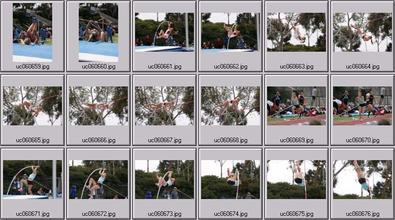 women's polevaulting