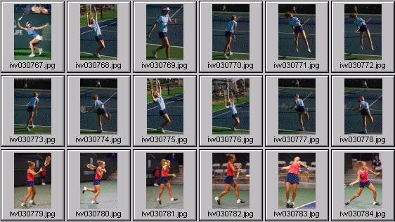 samantha reeves, meghann shaughnessy, klara koukalova