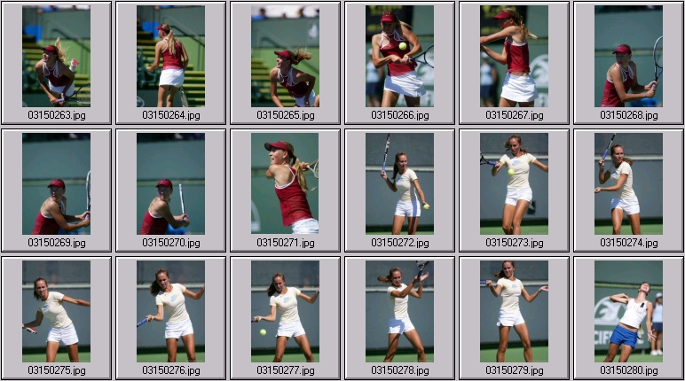 Maria Sharapova Gisela Dulko Anastasia Myskina photos