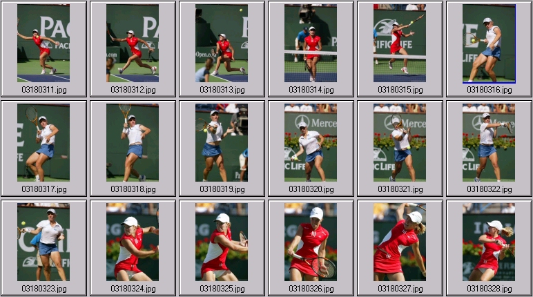 kuznetsova henin photos