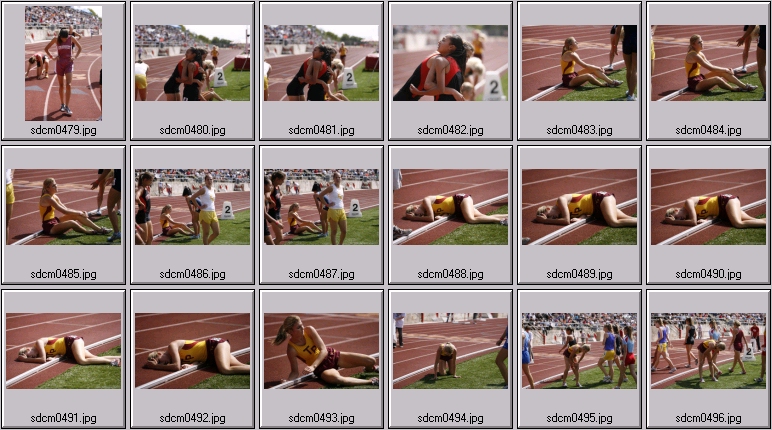 women's 800 exhaustion