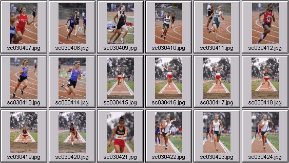 girls track