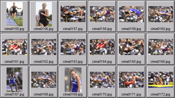 girls high jump long jump