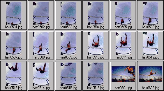 Men's and women's track photos