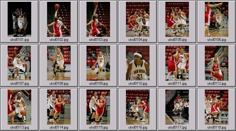 Women's basketball photos