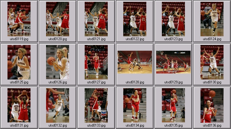 Women's basketball photos