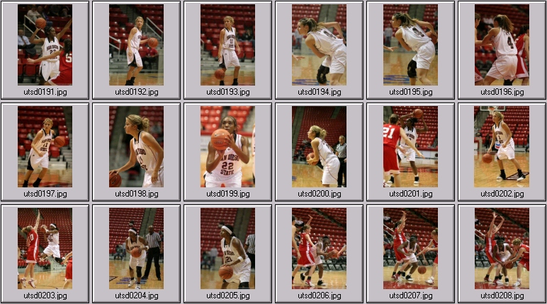 Women's basketball photos