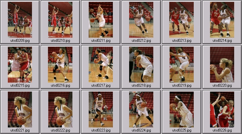 Women's basketball photos