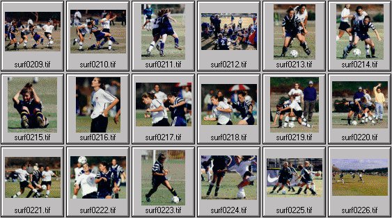 1998 Nike Surf Cup womens soccer photos