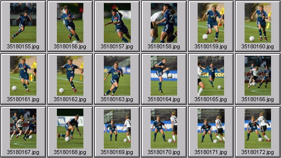 WUSA Women's soccer photos