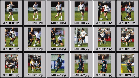 WUSA Women's soccer photos