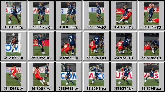 WUSA Women's soccer photos