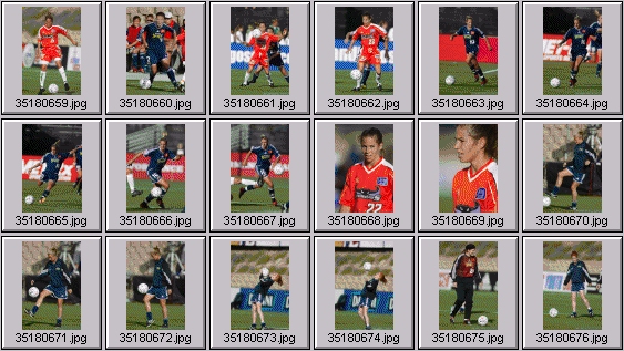 WUSA Women's soccer photos