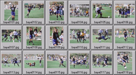 WUSA Women's soccer photos - Bay Area Cyber Rays