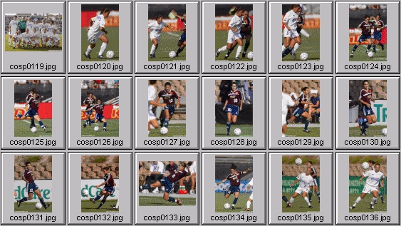 WUSA Women's soccer photos