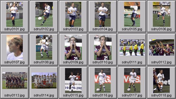 WUSA Women's soccer photos