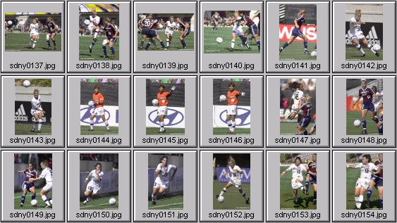 WUSA Women's soccer photos