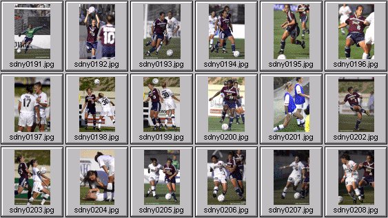 WUSA Women's soccer photos