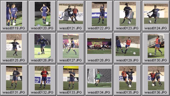 WUSA Women's soccer photos - San Diego Spirit
