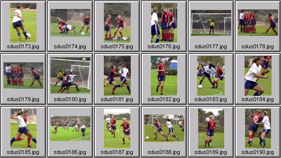 WUSA Women's soccer photos