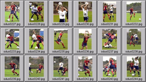 WUSA Women's soccer photos