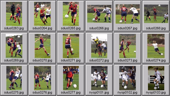 WUSA Women's soccer photos