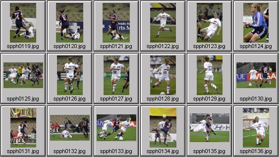 WUSA Women's soccer photos