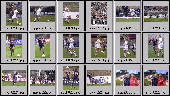 WUSA Women's soccer photos