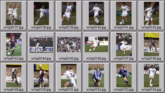 WUSA Women's soccer photos