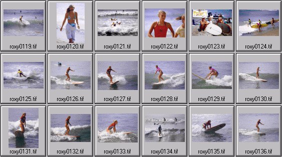 2000 Roxy Wahine women's surfing photos
