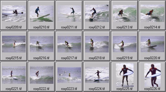 2000 Roxy Wahine women's surfing photos
